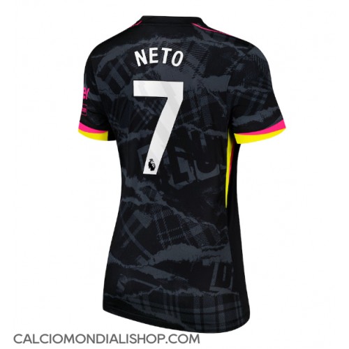 Maglie da calcio Chelsea Pedro Neto #7 Terza Maglia Femminile 2024-25 Manica Corta